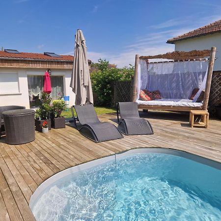 La Serenite Balinaise, Chambre Et Sdb Privee, Jardin , Piscine Et Jacuzzi En Saison, Pres De Chantilly, Parc Asterix Et Cdg Et Paris En 20' 오리라빌 외부 사진