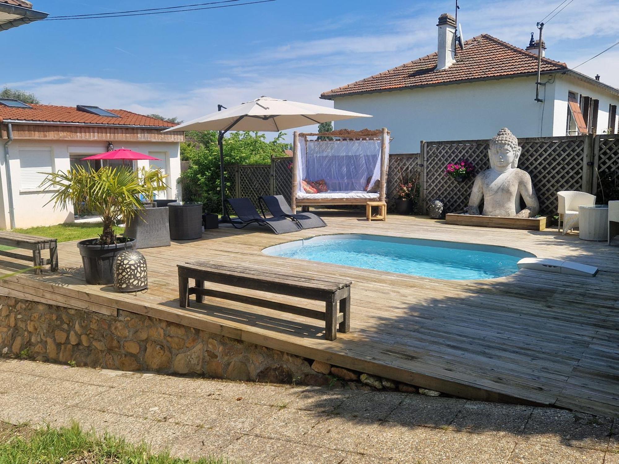 La Serenite Balinaise, Chambre Et Sdb Privee, Jardin , Piscine Et Jacuzzi En Saison, Pres De Chantilly, Parc Asterix Et Cdg Et Paris En 20' 오리라빌 외부 사진